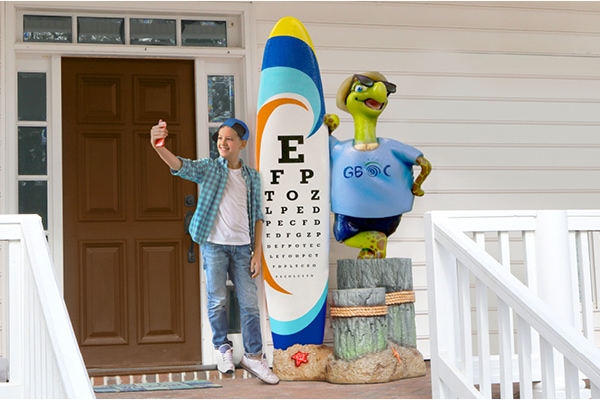 Photo op to promote your business.
