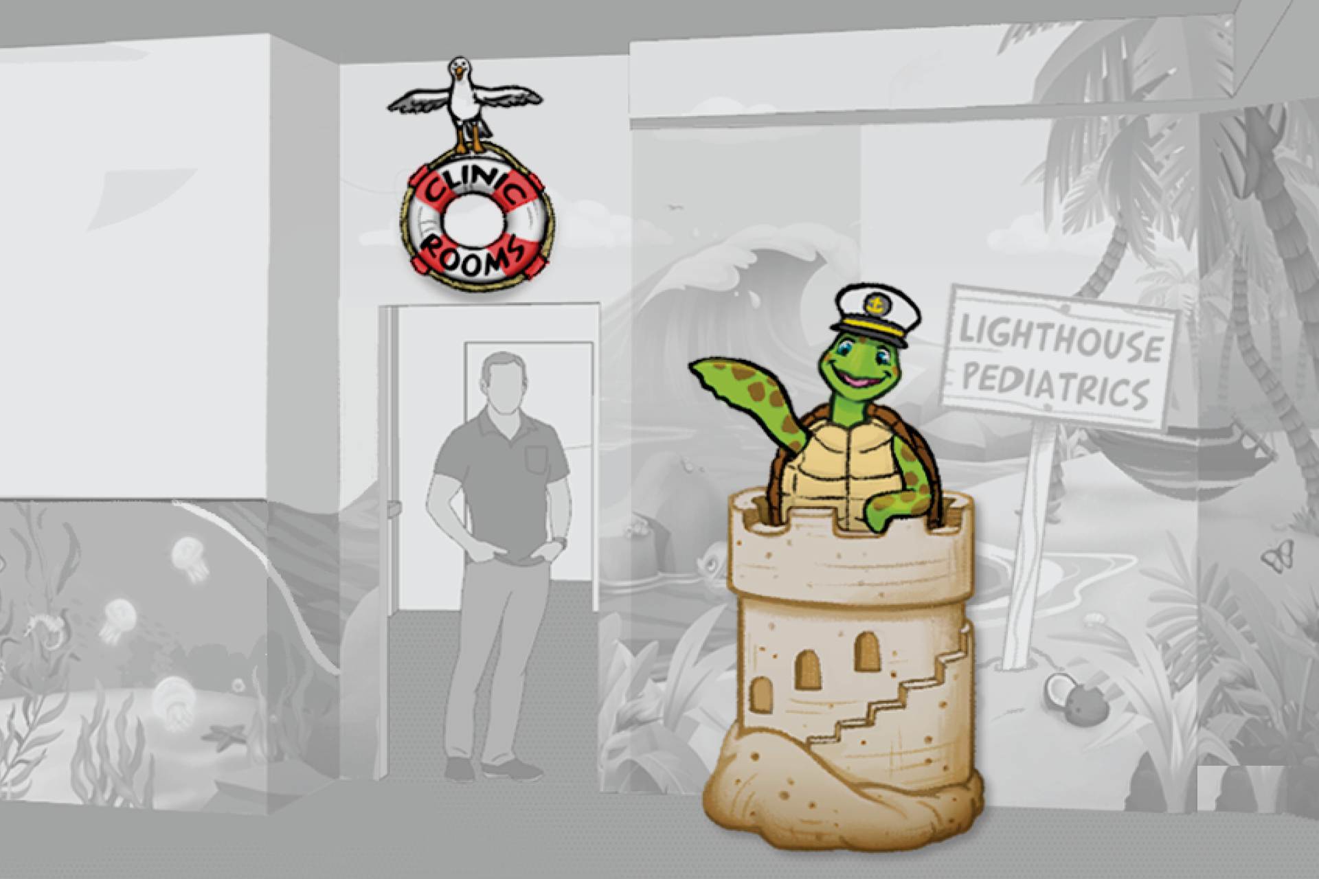 sketch-to-space-turtle-photo-op