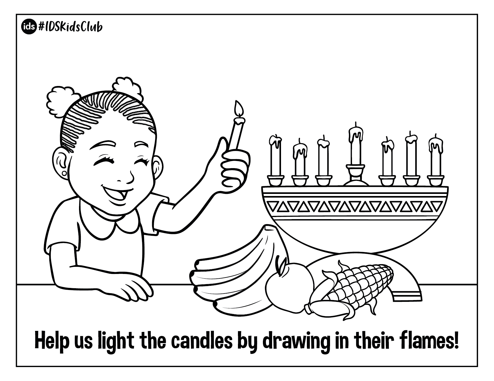 IDS-holiday-coloring-pages-kwanzaa-girl