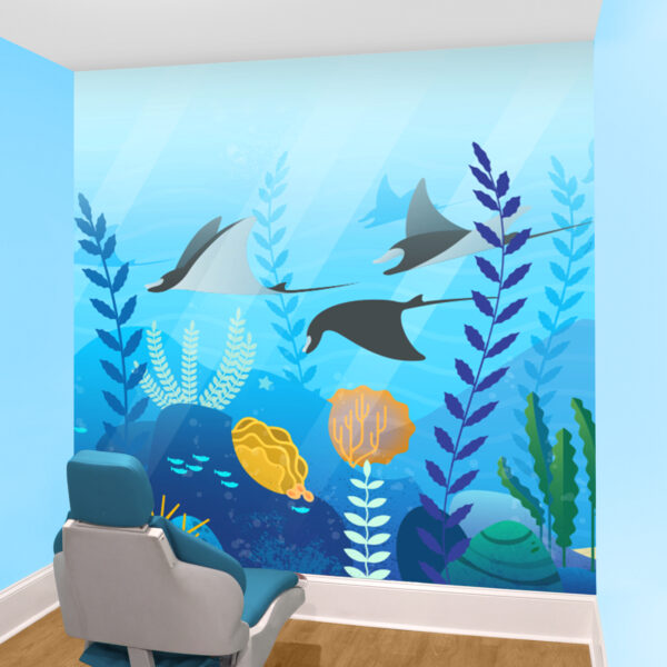 Contemporary-Murals-Underwater-Tropical